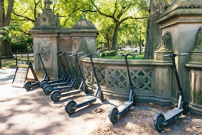 Guided Electric Scooter Tour of Central Park - Bethesda Fountain Photo Break (And a Perfect Pause)