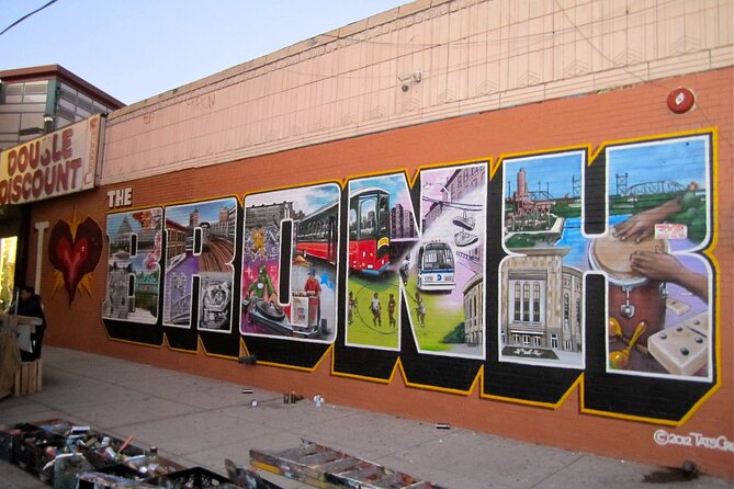 Half Day Guided Tour of Bronx, Queens and Brooklyn - Tats Cru’s I Love the Bronx Mural: Street Art as a City Map