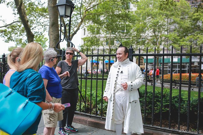 Hamilton Live! Walking Tour in lower Manhattan - Hamilton Live! Turns Lower Manhattan Into One Long Story