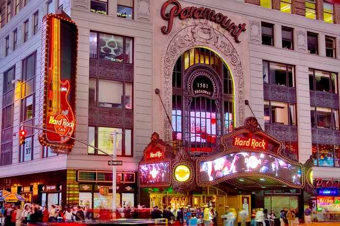 Hard Rock Cafe New York Times Square - Times Square Footsteps First: Where the Experience Starts