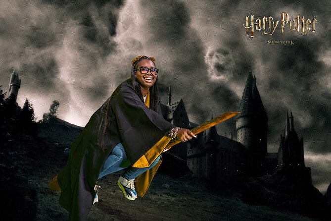 Harry Potter Shop New York- Fly a Broomstick Experience - Key things that make this broomstick experience work