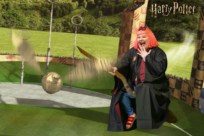 Harry Potter Shop New York- Fly a Broomstick Experience - The included photo and video package: your main souvenir
