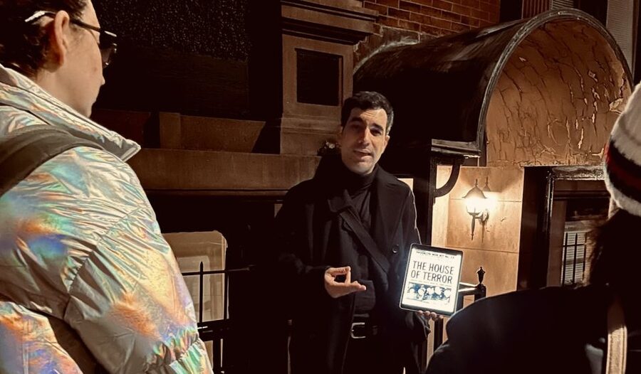 Haunted Village of New York City walking tour - The haunted park and Hangman’s Elm tree