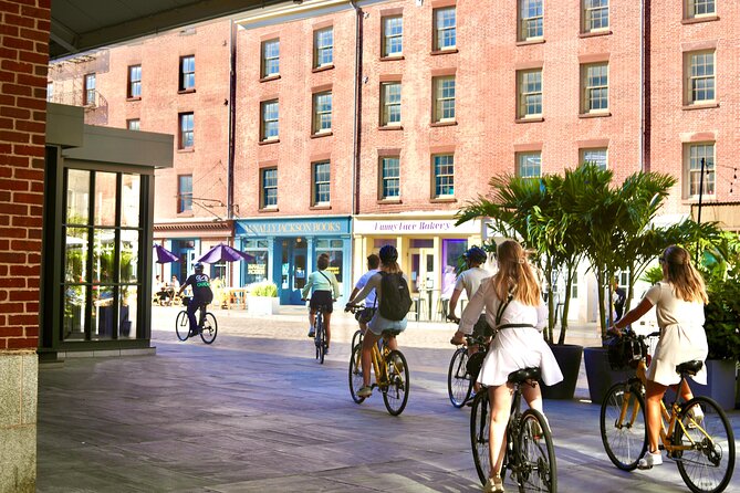 Lower Manhattan and Brooklyn Bridge Guided Fiets Tour (Dutch) - Brooklyn Bridge Park and Jane’s Carousel: waterfront scenery with stories