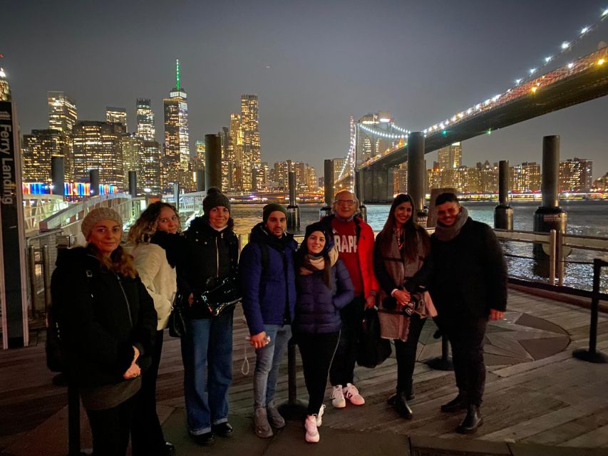Luci e Ponti di New York- Night Tour in Italiano - The Brooklyn Bridge at Sunset: Why This Moment Is the Whole Deal