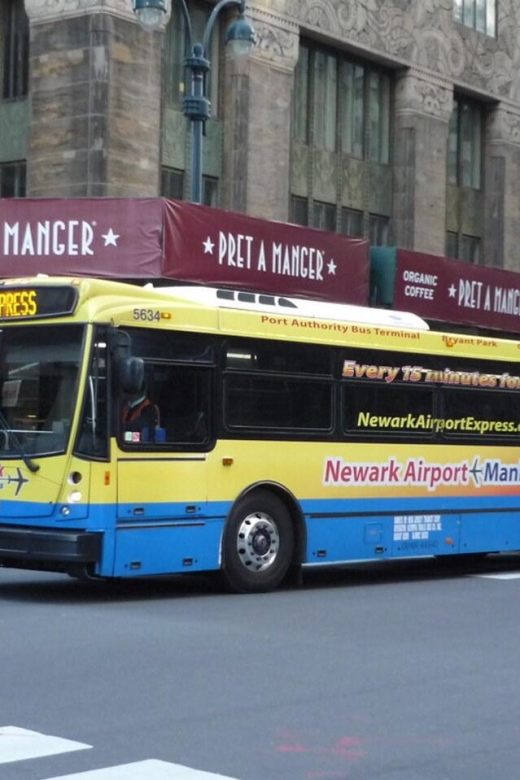 Manhattan: Bus Transfer from/to Newark Airport - Newark to Manhattan Without the Taxi Drama