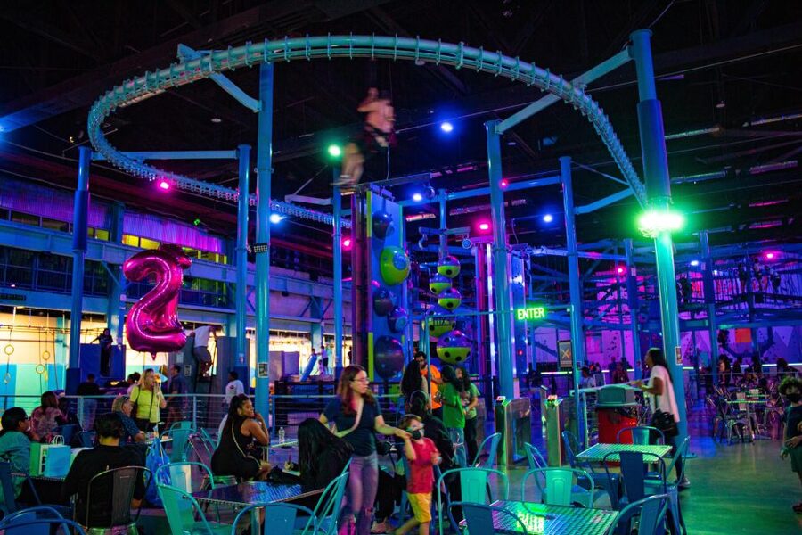 New York: Area 53 NYC Adventure Park Experience - Neon Indoor Zip Line: Your First Big Rush