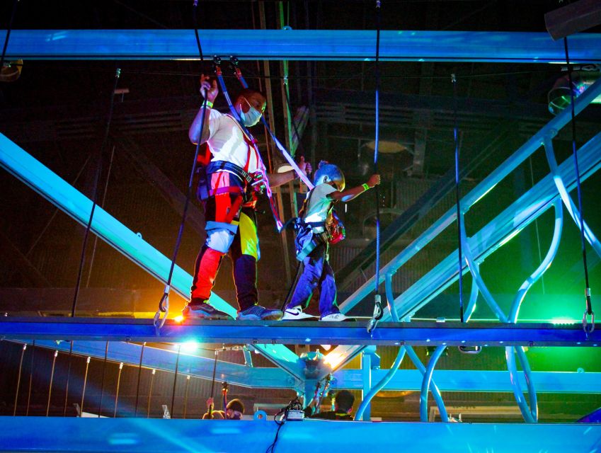 New York: Area 53 NYC Adventure Park Experience - Ropes Course, Battle Beam, and the Soft-Pit Challenge