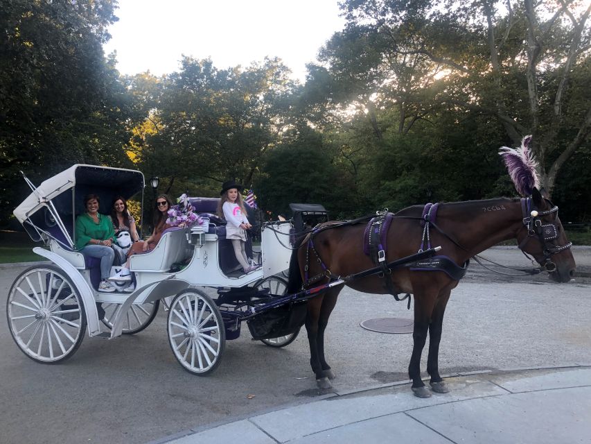 New York: Carriage Ride in Central Park - Bethesda Fountain and Strawberry Fields: The Stops People Actually Recognize