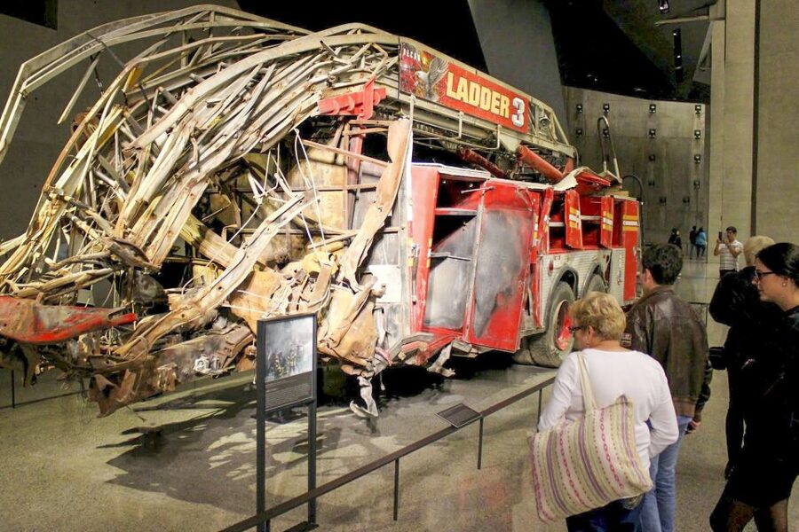New York City: 9/11 Ground Zero Tour with All Access Option - Freedom Tower lobby film Voices: a brief pause that helps you transition