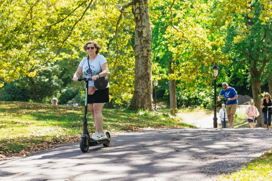 New York City: Central Park Electric Scooter Tour - Strawberry Fields: a 10-minute stop that lands emotionally