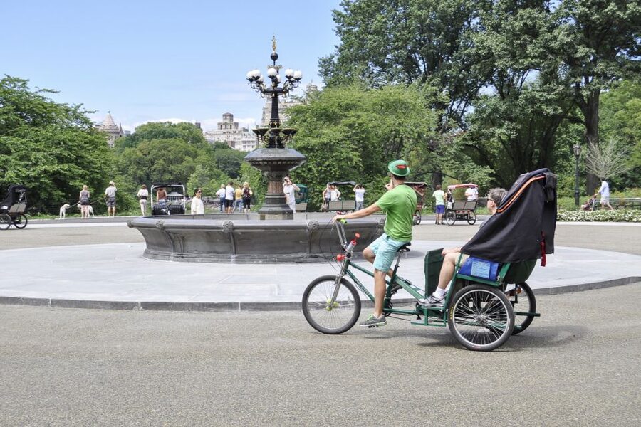 New York City: Central Park Private Pedicab Tour - How the pedicab ride works: comfort, photos, and short walks