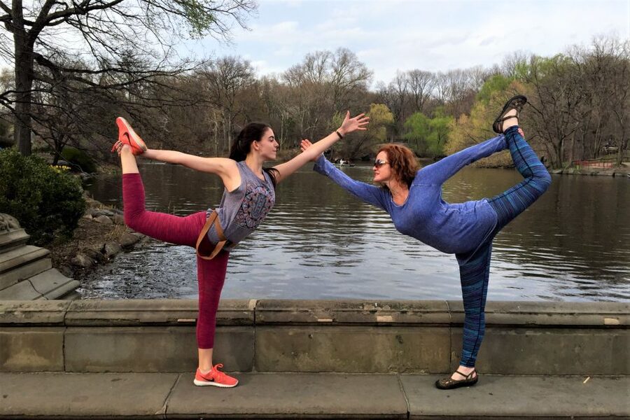 New York City: Central Park Yoga and Walking Tour - Stop by Stop: Bethesda, Lennon, Literary Walk, and Skyline Views