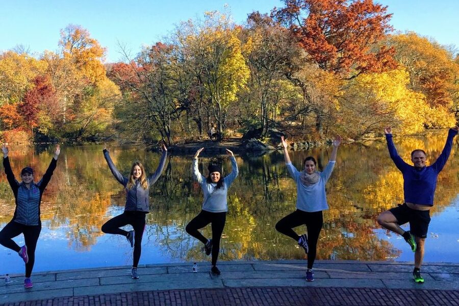New York City: Central Park Yoga and Walking Tour - Meeting at Grand Army Plaza: The Spot That Gets You Started