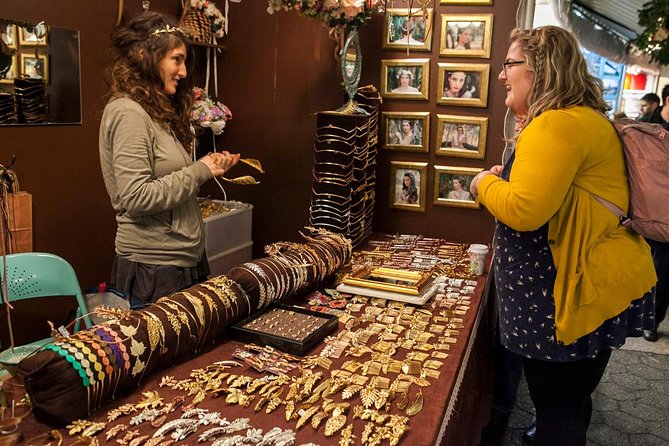 New York City Christmas Holiday Lights and Markets Walking Tour - The included shopping stops (and how to spend your $59 well)
