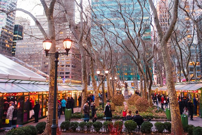 New York City Christmas Holiday Lights and Markets Walking Tour - Rockefeller Center: tree-and-rink energy without needing to plan your whole day