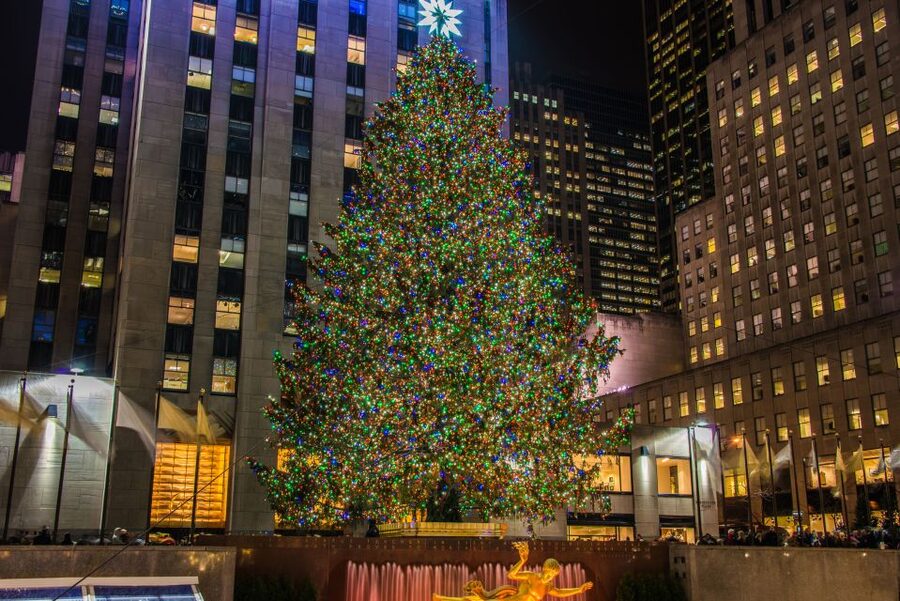 New York City: Christmas Holiday Tour of Manhattan - Radio City Music Hall Holiday Lights Without the Ticket Price