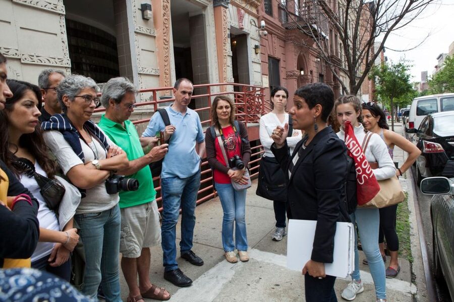 New York City: Harlem Gospel Experience Walking Tour - Harlem Hospital exterior: an understated stop with real meaning