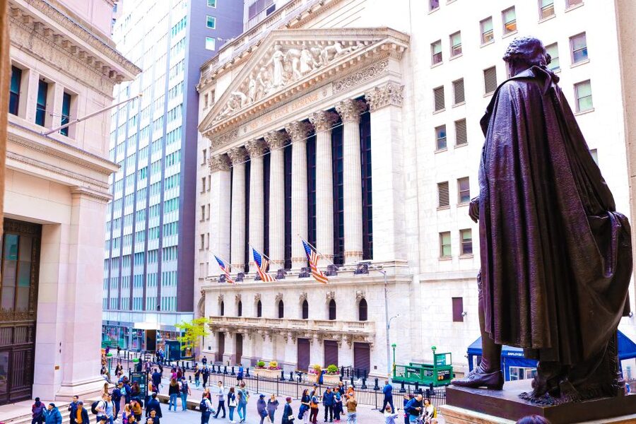 New York City: History of Lower Manhattan Walking Tour - Wall Street time: Federal Hall, the NY Stock Exchange area, and Trinity Church