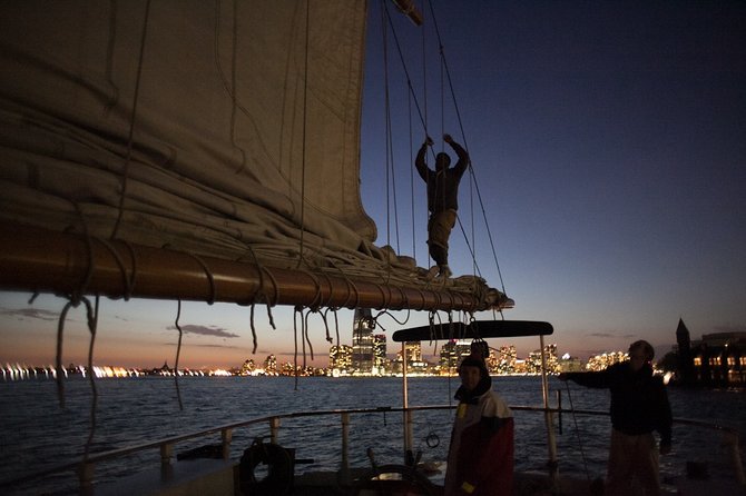 New York City Lights Cruise aboard Clipper City - A Tall Ship View of NYC Lights From Pier 17
