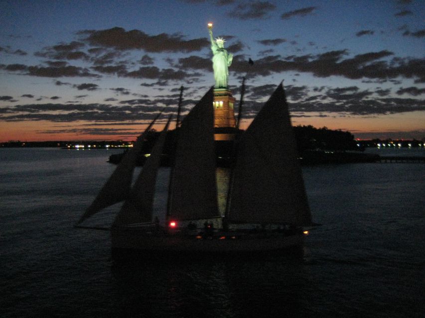 New York City Lights Schooner Sail - A 105-Minute Night Harbor Float from Chelsea Piers