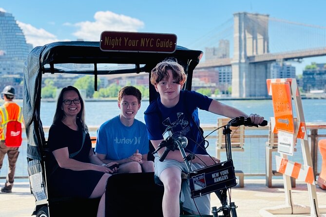 New York City Pedicab Tour of Landmarks And Hidden Gems - Key things to know before you ride