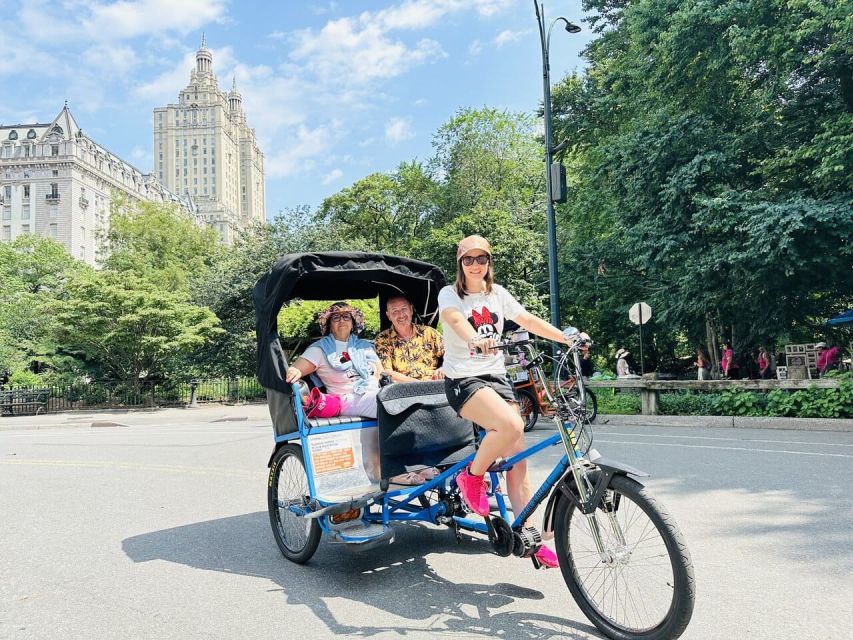New York City: Private Central Park Pedicab Tour - Upper Park boating views: Loeb Boathouse and the calm moments