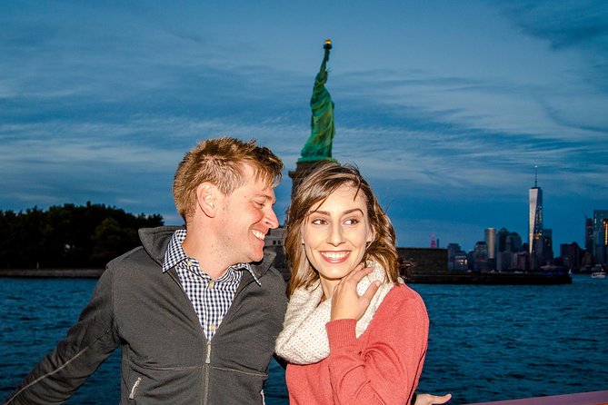New York City Skyline Lights Sail - Chelsea Piers to the Hudson River: the skyline warm-up