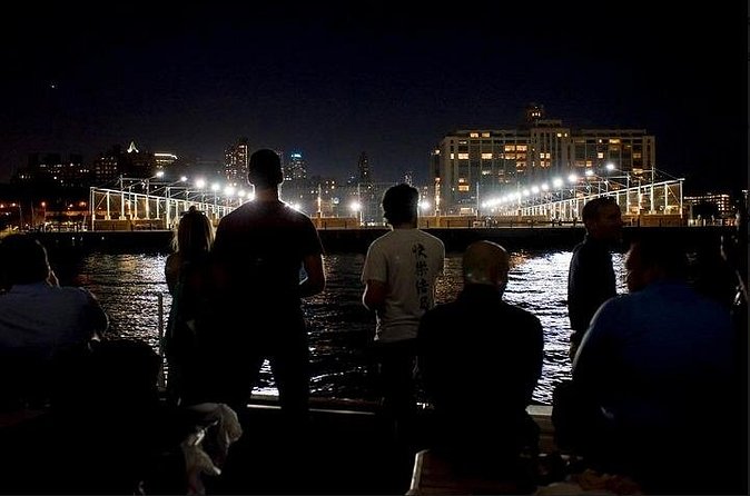 New York City Skyline Night Sailboat Tour - The route: Batter Park City from the water