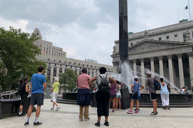 New York City Slavery and Underground Railroad Tour - African Burial Ground National Monument: the solemn core of the walk