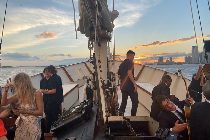 New York City Sunset Jazz Sail aboard Clipper City - Drinks, Food, and the Bar Line Reality