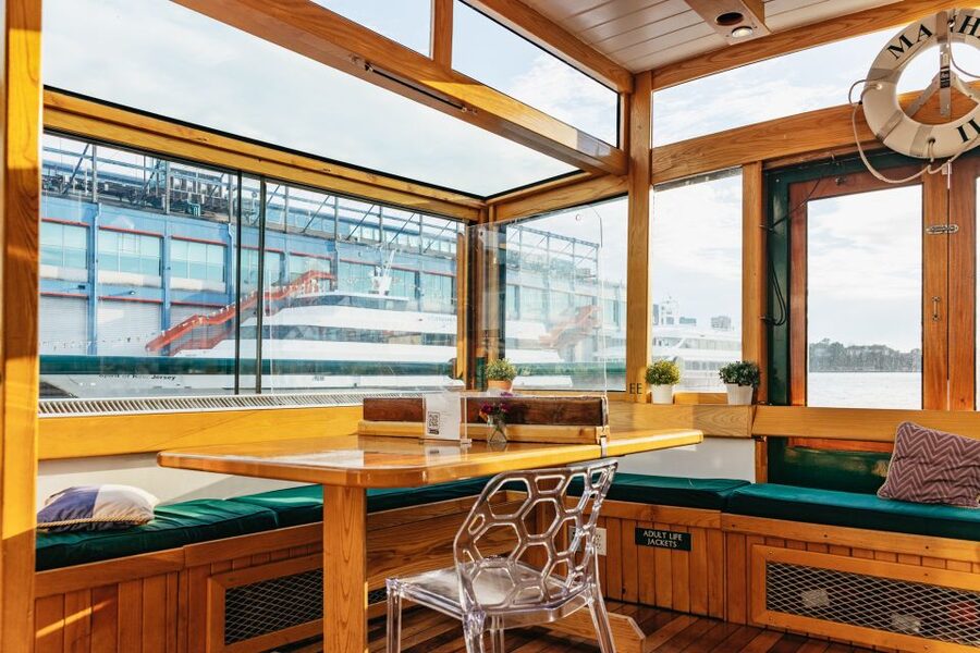New York City: Sunset Yacht Cruise - The Boat Experience: 1920s Charm, Real Comfort, and Space to Breathe