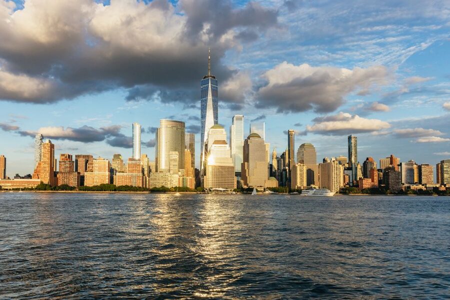 New York City: Sunset Yacht Cruise - The Hudson Route: Lower Manhattan, Liberty, Ellis Island, and More