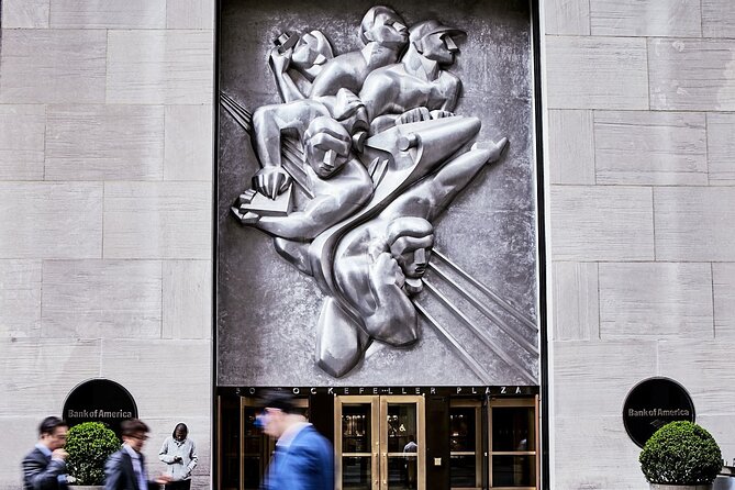 New York City The Official Rockefeller Center Tour - Inside stops: the mix of outdoors and concourses that beats a DIY walk