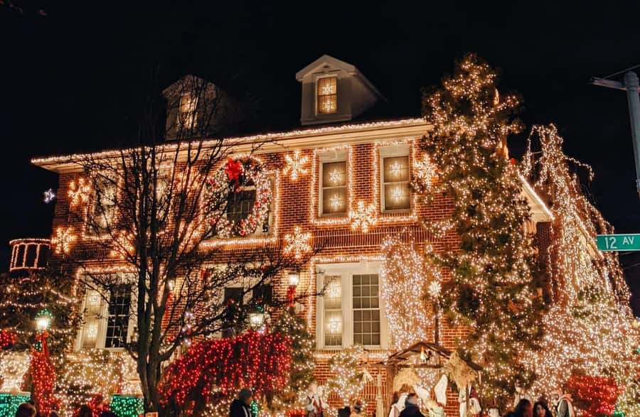 New York: Dyker Heights Christmas Lights Guided Tour - Key highlights
