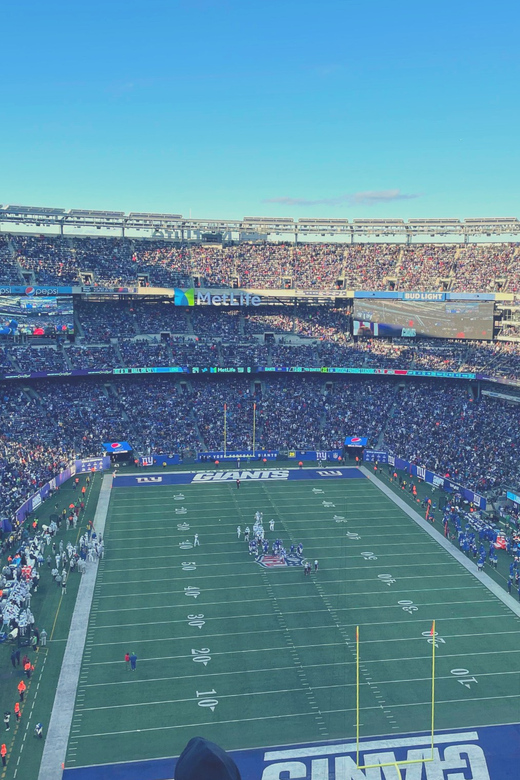 New York: New York Giants Football Game Ticket - Tailgating at a Giants Game: Why the Pre-Game Scene Is Part of the Point