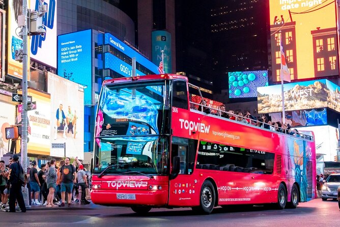 New York Night Tour: Open Top Bus Tour by TopView® - Key Highlights to Look For