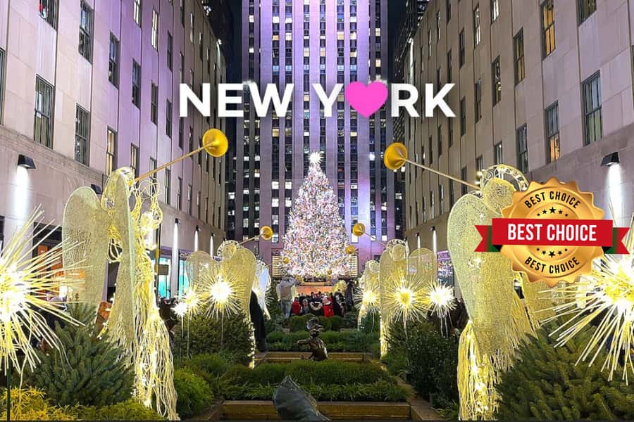 New York: Rockefeller Center Christmas Tree Pedicab Tour - Fifth Avenue Holiday Windows: Big-Name Displays Without the Marathon