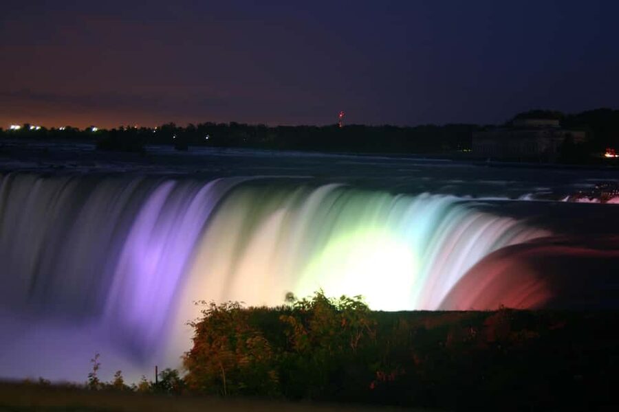 Niagara Falls, Corning, Finger Lakes 2 Day Tour from NYC - Niagara Falls at Night: The Ram Island and Moon Island Moment