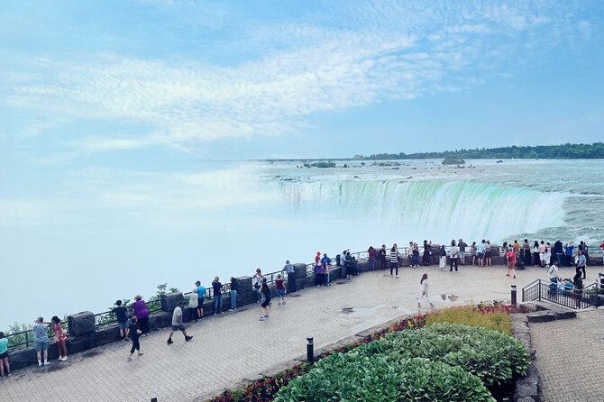 Niagara Falls Express Tour from NYC – US & Canada in One Day - American Side Highlights: Luna Island or Prospect Point