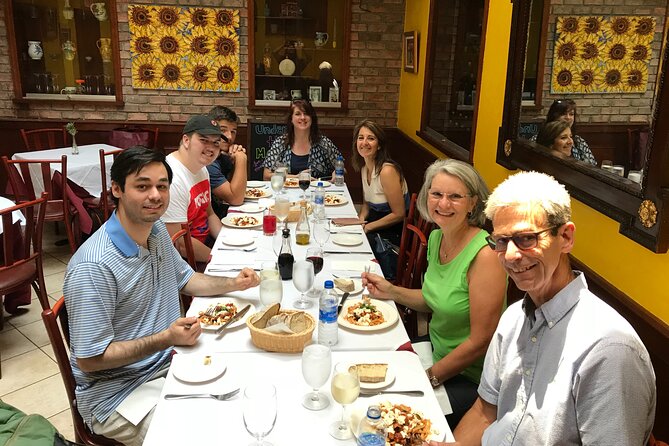 Nolita's Tasty Global Bites with Ahoy NY Food Tours est 2009 - Sicilian fresh pasta with wine or beer: where the tour turns into a proper meal