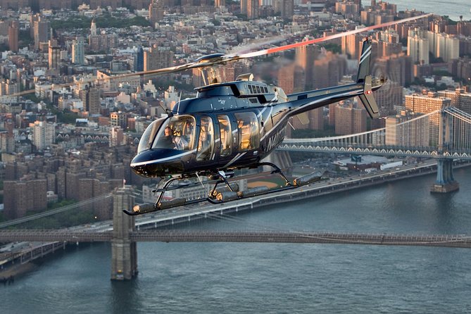 NY Helicopter Tour: Manhattan Highlights (Heliport fees Incl.) - Entering the City From the East River Heliport