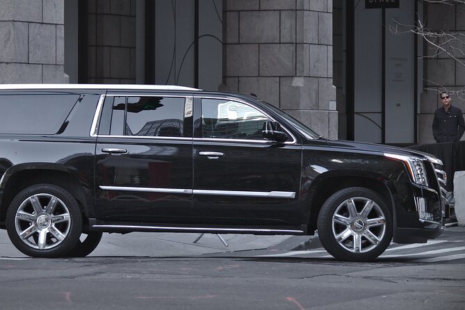 NYC Airports All Inclusive Private Arrival Transfer JFK LGA EWR - Vehicle Choices by Group Size: Sedan, SUV, Sprinter