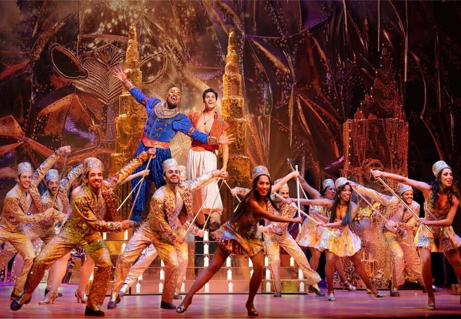 NYC: Aladdin the Musical on Broadway - New Amsterdam Theatre and Seating Reality Checks