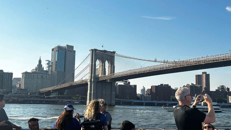 NYC: Brooklyn Bridge and DUMBO Tour with East River Ferry - DUMBO streets: old industrial blocks, new energy, and the Manhattan Bridge shot