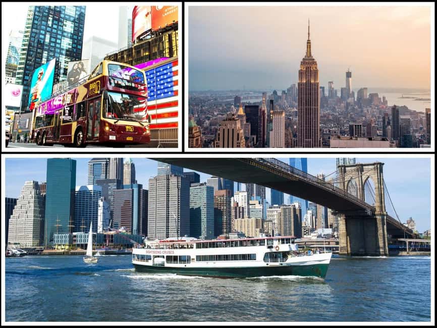 NYC Bundle: Empire State, Big Bus Tour, & Circle Line Cruise - Empire State Building 86th-Floor Views: the Ticket That Sets the Tone