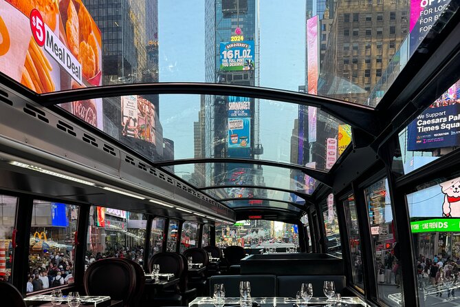 NYC Bustronome Gourmet Sightseeing Lunch Panoramic Bus - How a Lunch Tour Works (And Why It’s Worth It)