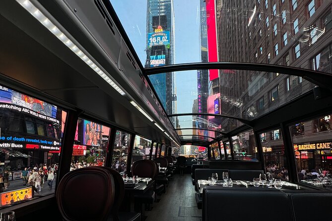 NYC Bustronome Gourmet Sightseeing Lunch Panoramic Bus - Audio and Written Guides: How to Use Them Without Making It Work