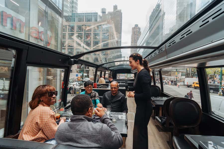 NYC Bustronome Lunch Tour - Drinks Policy: Non-Alcoholic Onboard, Purchases Available