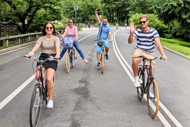 NYC Central Park Bicycle Rentals - What you actually get at pickup: helmet, lock, map, and bike choices